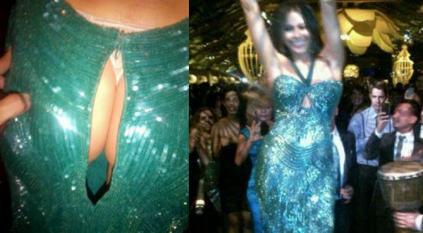 Fotos: Sofía Vergara tuvo un accidente con su vestido en los Emmy