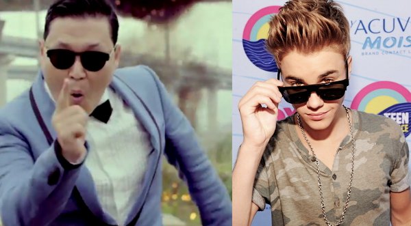 ¿Psy y Justin Bieber juntos?