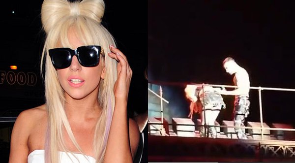 Video: Lady Gaga vomita en concierto en España