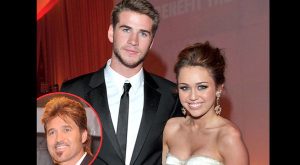 El Papá de Miley Cyrus chantajeó a novio de su hija a cambio de la boda