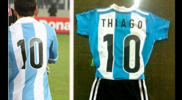 Hijo de Lionel Messi ya tiene su camiseta de Argentina