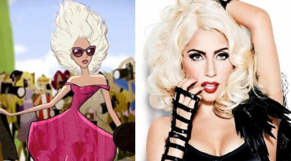 Lady Gaga al estilo Disney