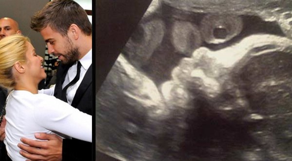 Shakira y Piqué muestran la primera foto de su bebé