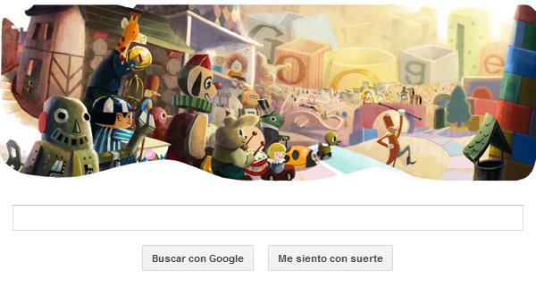 Google desea a todos unas Felices Fiestas con un doodle