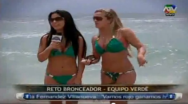 Video: Alejandra Baigorria y Vania Bludau hacen de las suyas en bikini