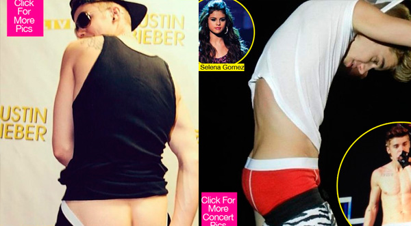 Justin Bieber colocó foto de su trasero por error