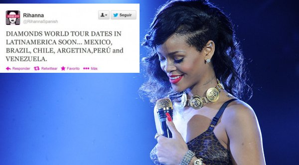 ¡Conciertazo! Rihanna vendría a Lima este 2013