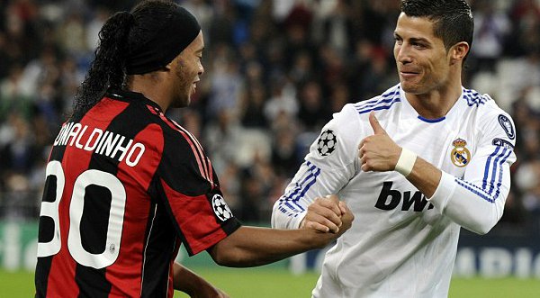 Ronaldinho impidió que Cristiano Ronaldo esté en el Barcelona