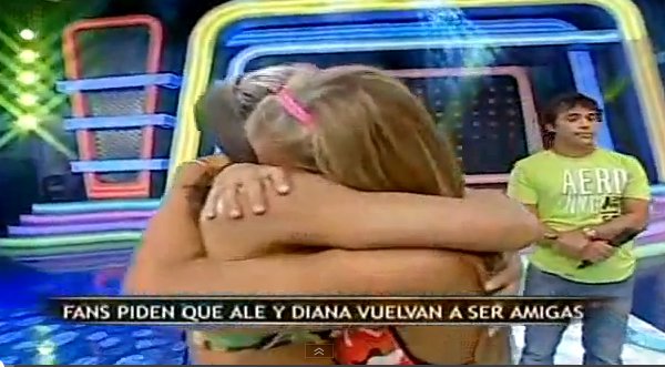Video: Alejandra y Diana vuelven a ser amigas entre lágrimas en Combate