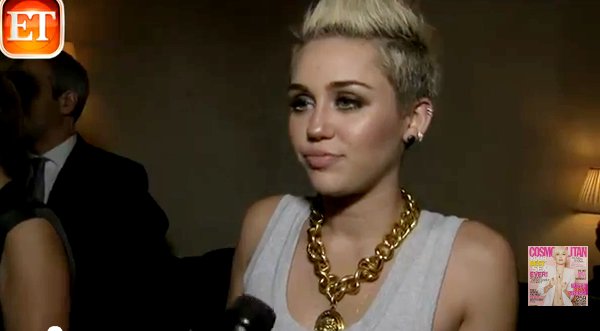 ¿Miley Cyrus se pasó de tragos?