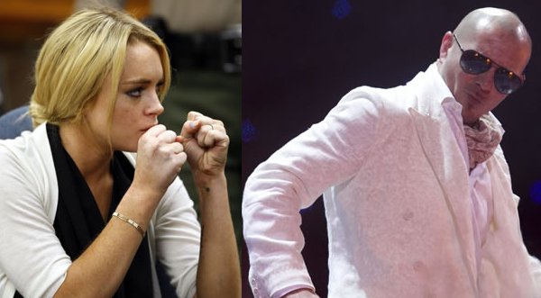 Pitbull ganó a Lindsay Lohan en demanda por difamación