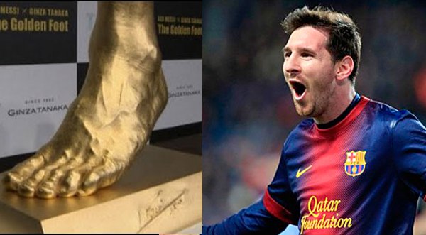 Video: ¿Te imaginas tener el pie de Lionel Messi?