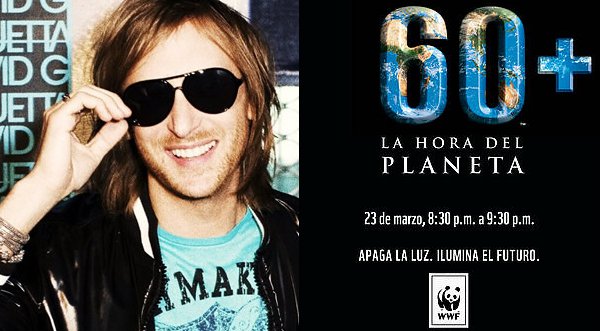 David Guetta pondrá la música en la Hora del Planeta 2013