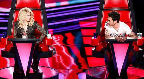 ¿Adam Levine y Shakira se pelean en 'The Voice'?