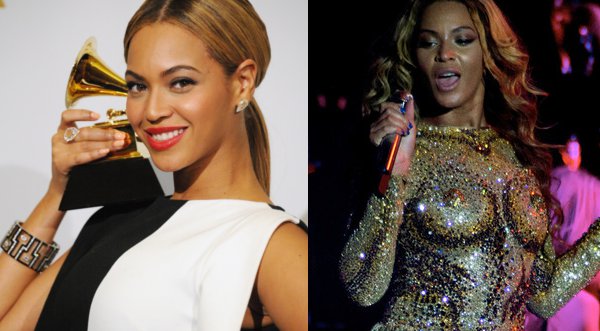 Beyoncé enseña de más en concierto
