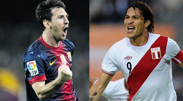 ¡Paolo Guerrero y Lionel Messi juntos en Lima!