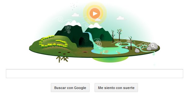 Google también celebra el Día de la Tierra con un Doodle