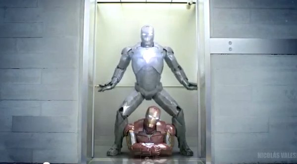 Video: Iron Man se contagia del ritmo del Gangnam Style