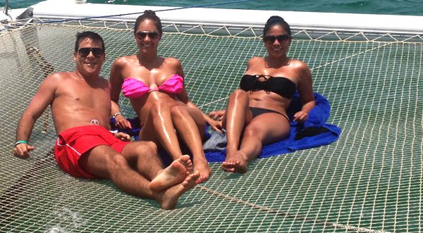 Fotos: Mira las divertidas vacaciones de Karen Schwarz, Adolfo Aguilar y Maricarmen Marín