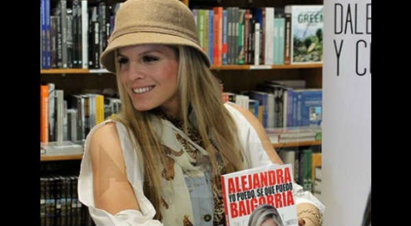 Alejandra Baigorria presentó su libro