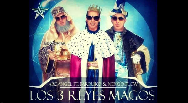 Arcangel, Farruko y Ñengo Flow son 'Los 3 Reyes Magos'