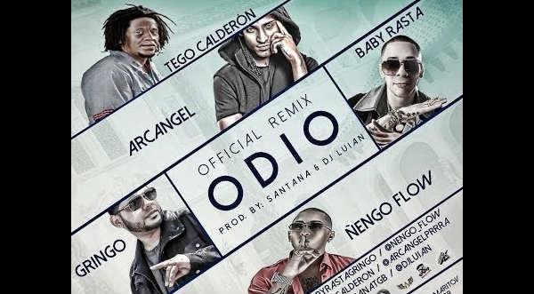 Video: Escucha el adelanto de 'Odio remix' junto a Arcangel, Tego Calderón y Ñengo Flow