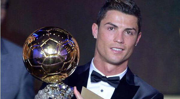 Cristiano Ronaldo se llevó el Balón de Oro como mejor jugador del 2013