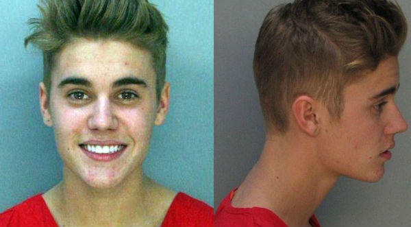 Video: Justin Bieber es arrestado por conducir ebrio y drogado