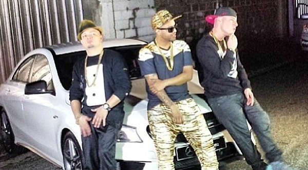 Fotos: Jowell y Randy junto a Cosculluela se encuentran grabando una nueva producción