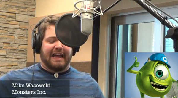 Hombre hace versión de 'Let it go' imitando a personajes de Disney y Pixar