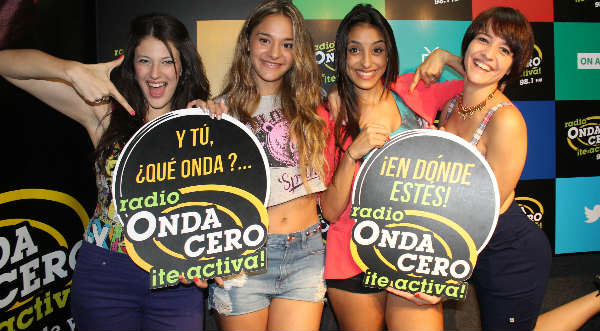 Las chicas de FANS en Radio Onda Cero