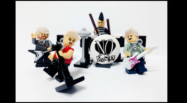 ¡Impresionante! Las más famosas bandas de Rock convertidas en lego.