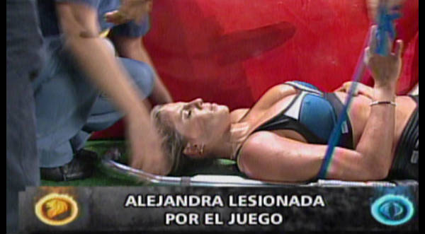 Video: Alejandra Baigorria se lesiona en juego de 'Esto es Guerra'