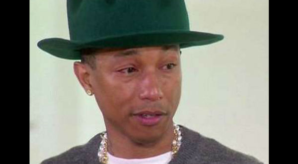 Video: Pharrell Williams llora al enterarse del éxito de su tema 'Happy'