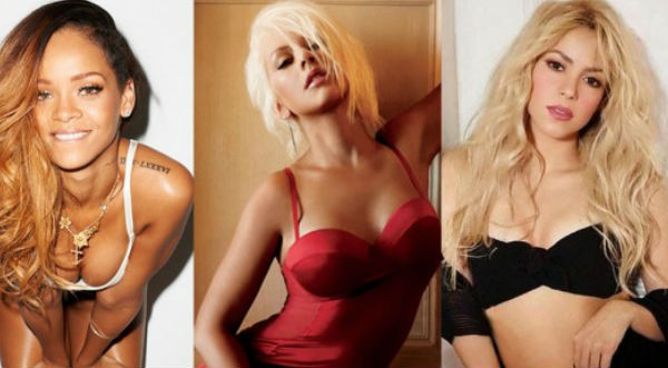 Rihanna, Shakira y Christina Aguilera entra las mujeres más sexys del mundo
