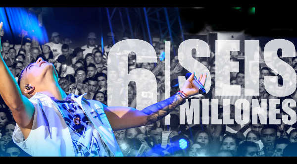 Maluma celebra sus 6 millones de seguidores en Facebook