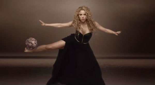 Cheka el detrás de cámaras del video de 'La la la' de Shakira