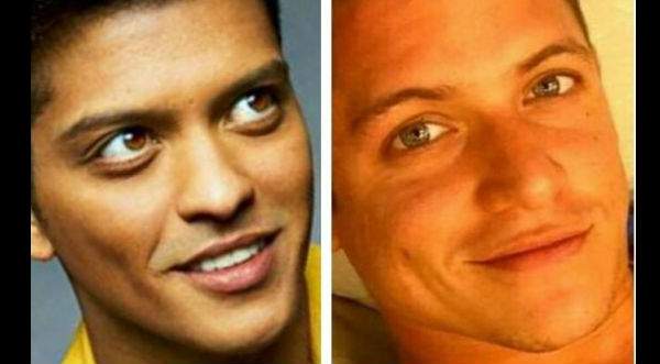 Cibernautas aseguran que GIno Pesaressi se parece a Bruno Mars