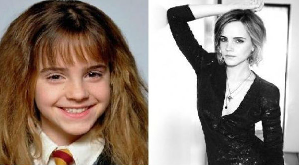 ¡De niña a mujer! Mira la evolución de Emma Watson