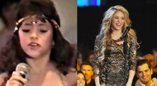 Difunden video de Shakira cantando  cuando tenía 11 años- VIDEO