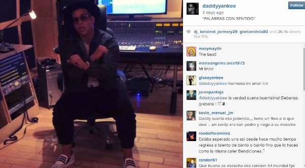Daddy Yankee comparte un adelanto de su nueva canción 'Palabras con sentido'- VIDEO
