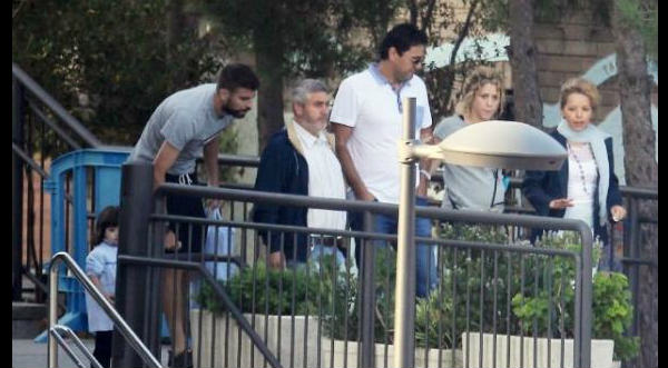 Shakira luce su embarazo junto a Piqué y el pequeño Milan - FOTOS