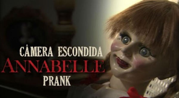 Mira la escalofriante broma de la muñeca Annabelle - VIDEO