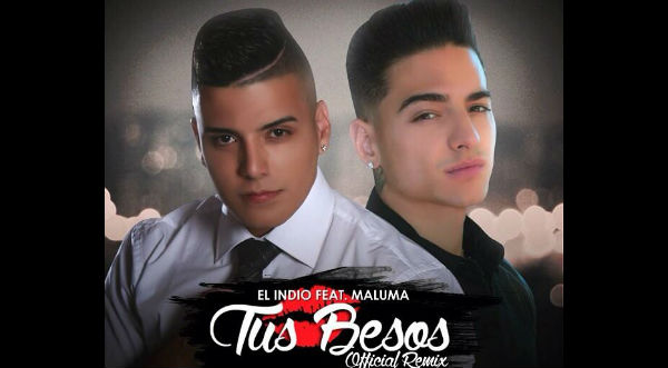 Maluma más sexy que nunca presenta el videoclip de 'Tus Besos' junto a  'El Indio'- VIDEO