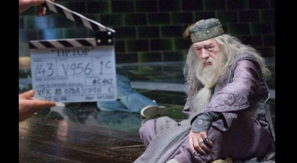 Mira estas 11 fotos inéditas del rodaje de la saga de Harry Potter - FOTOS