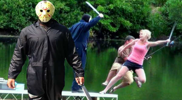 Halloween: Checa la aterradora broma de Jason - VIDEO