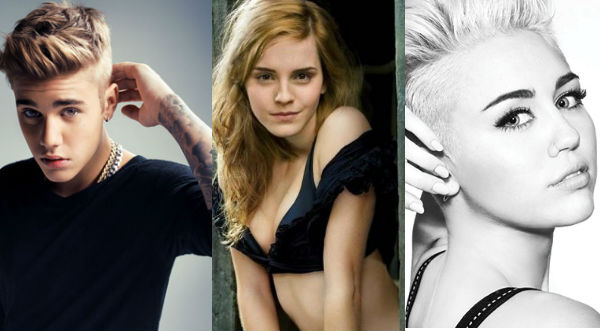 Checa cómo lucía en el colegio Emma Watson, Miley Cyrus y Justin Bieber- FOTOS