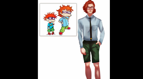 Descubre cómo lucirían los personajes de 'Rugrats' a los 20 años- FOTOS