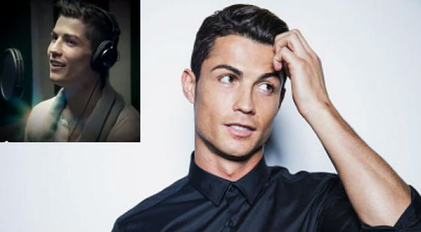 Cristiano Ronaldo se lanza como cantante- VIDEO