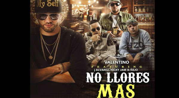 Valentino, J Alvarez, Nicky Jam y Ñejo se juntaron para 'No llores más' - VIDEO